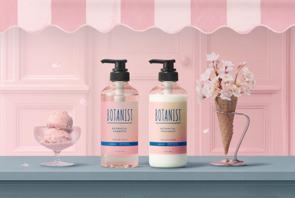 ボタニスト アイスクリームのような「サクラ＆バニラの香り」シャンプーやヘアオイル