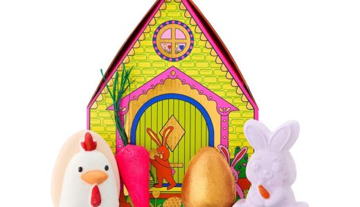 ラッシュのイースター、“ウサギや卵”モチーフのバスボム＆ぷるぷる目玉焼き型洗顔料